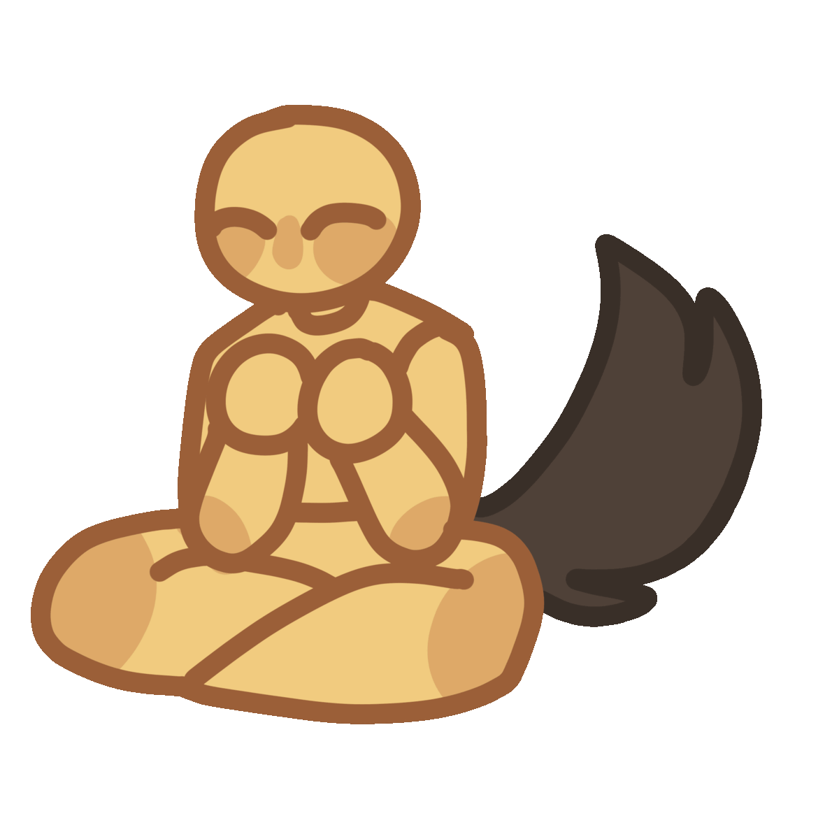 animated gif of brown tail wagging